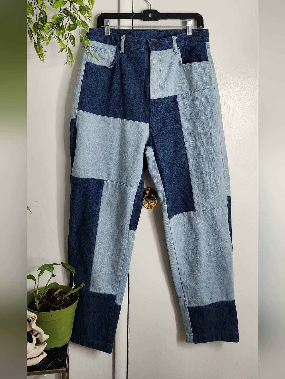 🔥 LUCY & YAK PATCHWORK DENIM JEANS 🔥